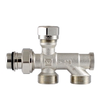 Apvadinis mazgas dvivamzdei sistemai, tinkamas
uždarymui ir valdymui