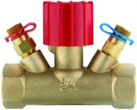 Reguliavimo vožtuvas, tiesus su matavimo
antgaliais Rp (vidinis sriegis)