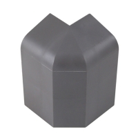 Plastikinės grindjuosčių sistemos – Išorinis kampas, įkišamas