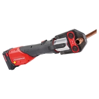 ROMAX 4000: elektrohidraulinis presavimo aparatas, skirtas 18 V akumuliatoriaus veikimui